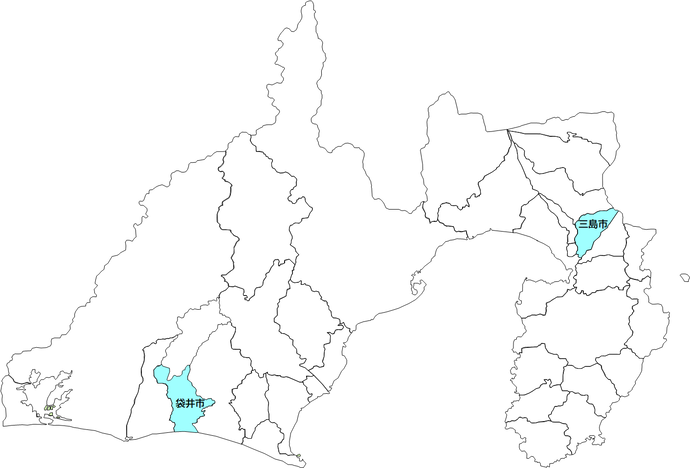 県内市町の地図