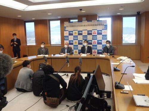 写真:記者会見