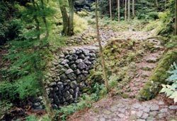 写真:八号堰堤