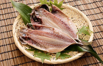 Dried horse mackerel photo