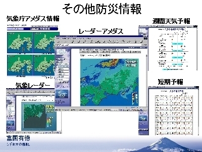 スライド写真：その他防災情報