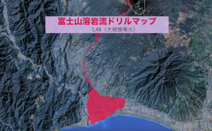 動画サムネイル：富士山溶岩流ドリルマップ　L46（大規模）
