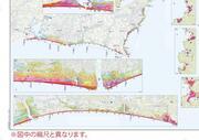 地図：浸水域図（左下）