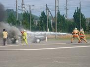 写真：消火訓練