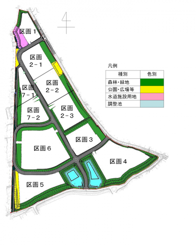 イラスト：区画割図