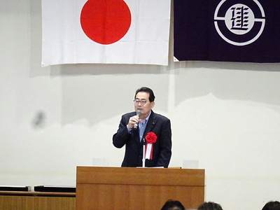 写真：静岡県建設業協会表彰式及び定時総会