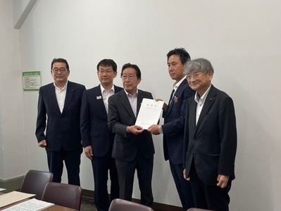 写真：東海北陸7県議会議長会　議決事項要望活動