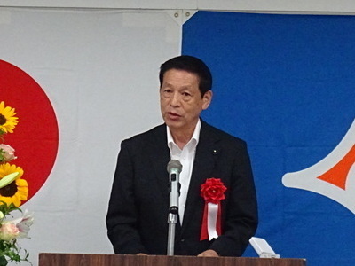 令和8年度河川・海岸、道路愛護団体等表彰式　議長写真