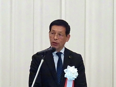 静岡県町村議会議長会総会 議長