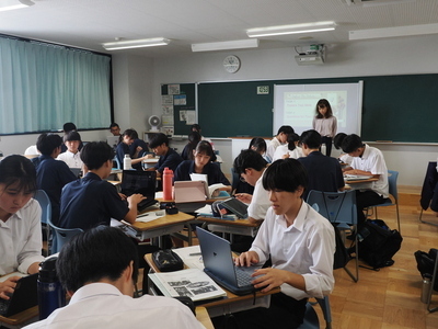 写真：授業の様子