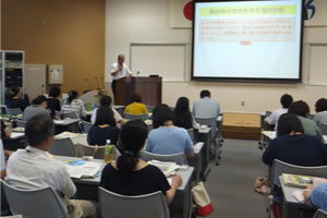 写真：掛川市県総合教育センター　養成研修会の様子
