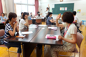 写真:学び合いの様子