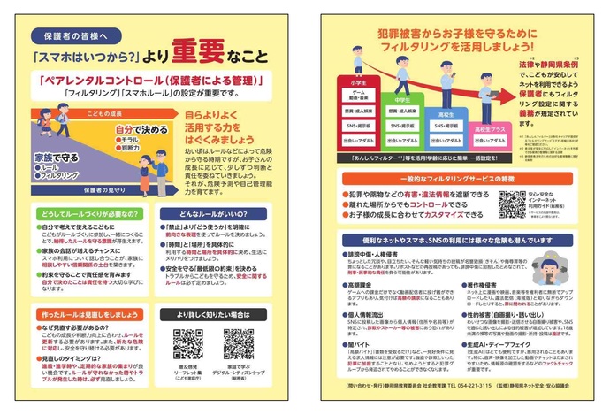 保護者向け啓発資料