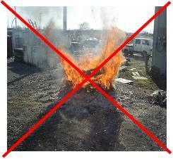廃棄物課野焼き禁止写真