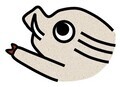 いのししの目のイラスト