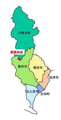 地図：葛籠地域