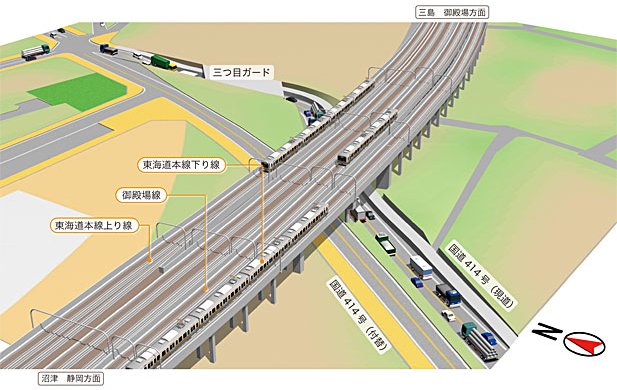 イラスト：工事着手後15年目イメージ