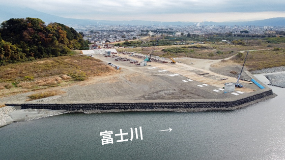 写真:作業ヤードの様子2