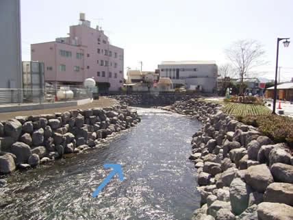 画像：一級河川神田川着後写真その2