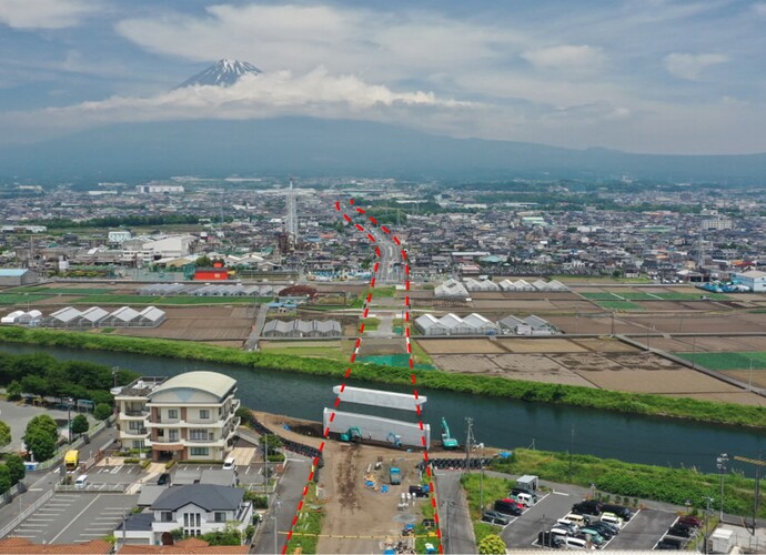 写真：（都）本市場大渕線整備事業その1