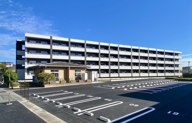 写真：駒越団地1棟建替え