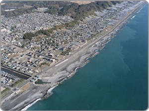 写真:静岡海岸