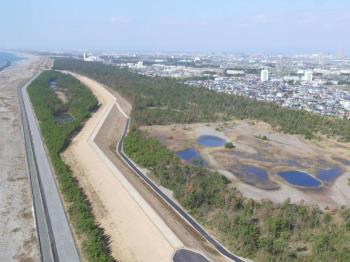 写真：完成した五島2工区