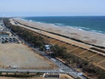 写真:篠原4工区から東を望む