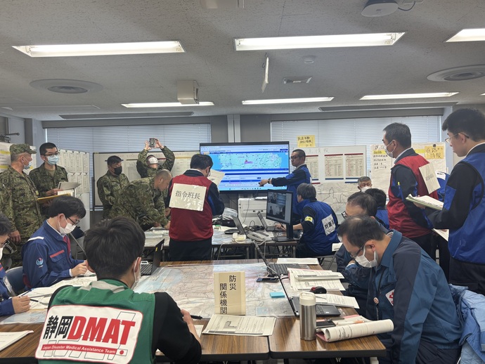 地震対策オペレーション