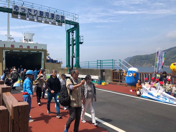 お迎えイベントの様子