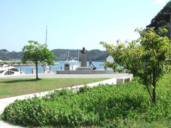 写真：ペリー上陸記念公園の風景