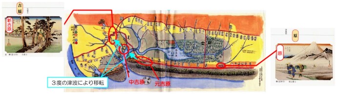 イラスト:富士海岸の災害記録