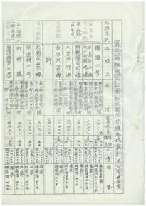 写真:路線名、区間等の内容が記載されている整備計画1