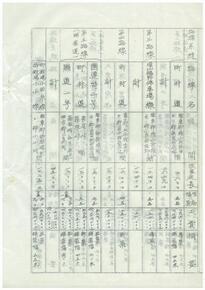 写真：路線名、区間等の内容が記載されている整備計画3