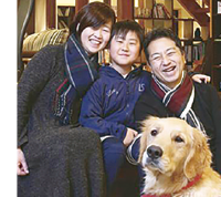 写真:鳥居さん一家
