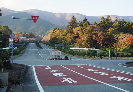 写真：霊園前ロードレースコース