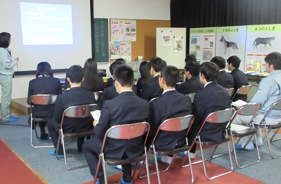 写真：座学の様子