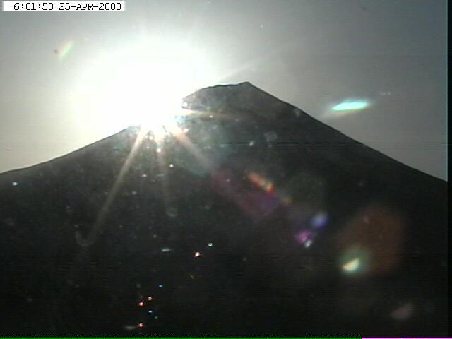 写真：富士宮から望む富士山