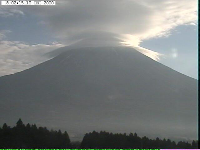 写真：富士宮から望む富士山