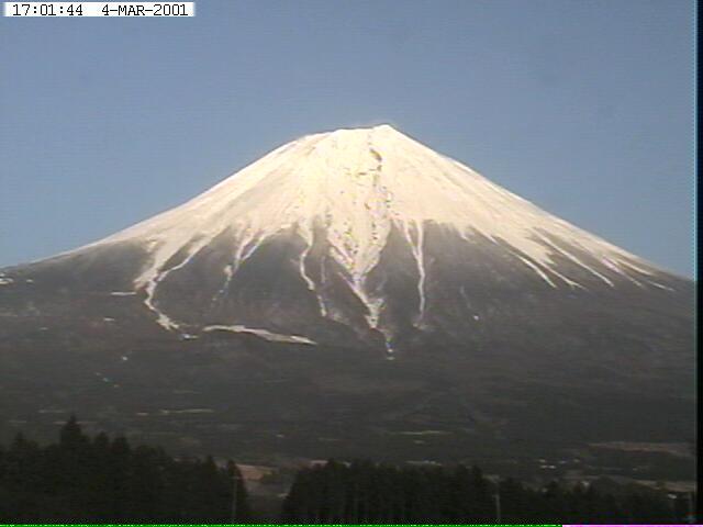 写真：富士宮から望む富士山