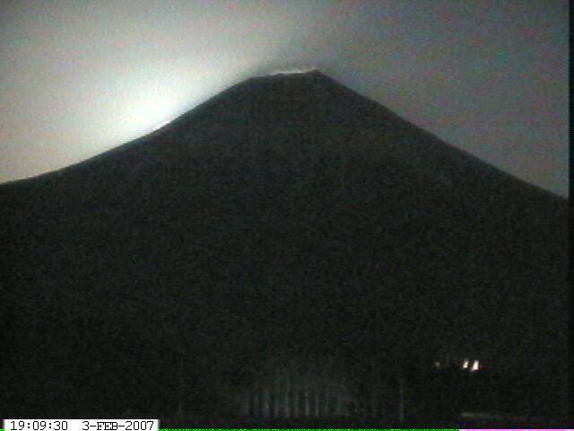 写真：富士宮から望む富士山