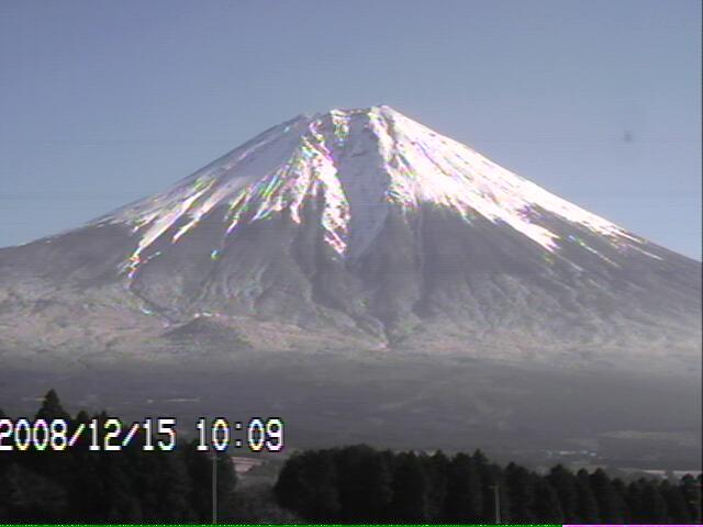 写真：富士宮から望む富士山