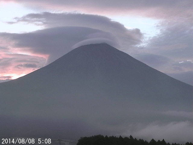 写真：富士宮から望む富士山