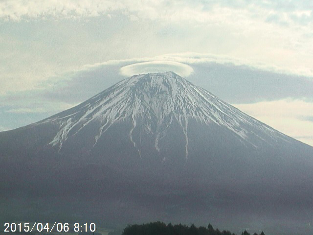 写真：富士宮から望む富士山