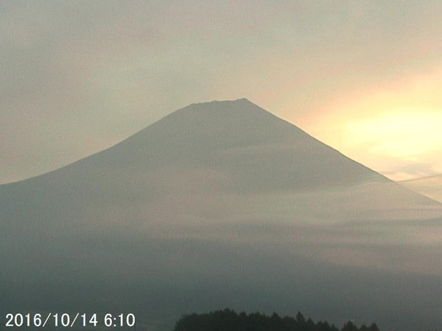 写真：富士宮から望む富士山