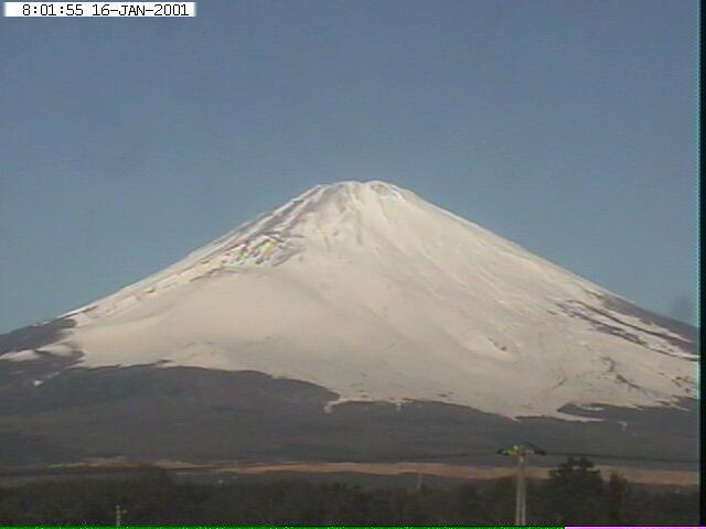 写真：御殿場から望む富士山