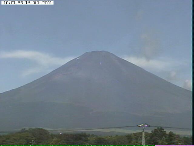 写真：御殿場から望む富士山