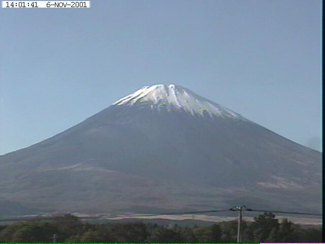 写真：御殿場から望む富士山