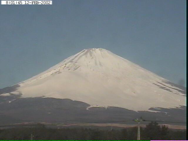 写真：御殿場から望む富士山