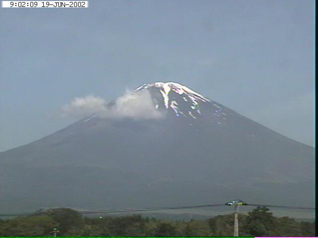 写真：御殿場から望む富士山